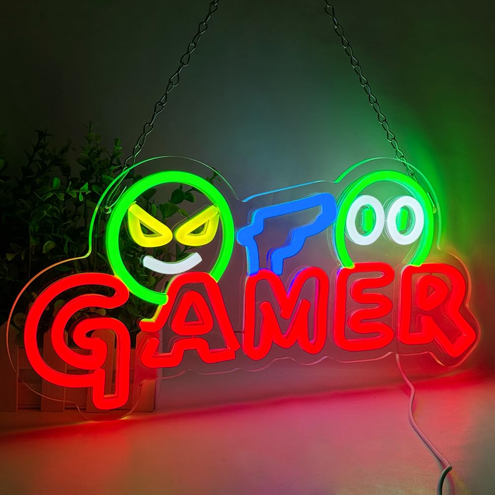 Wedding Lighting And Decor - Insegna al Neon LED per Gamer,