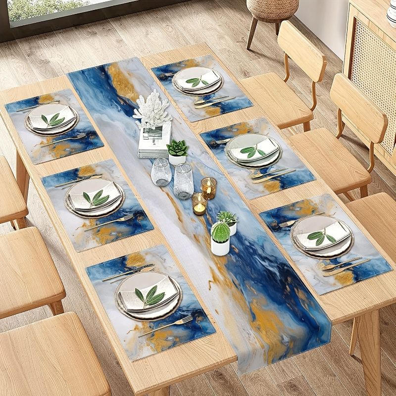 Kitchen Decor Lighting - Set di tovagliette da tavola in