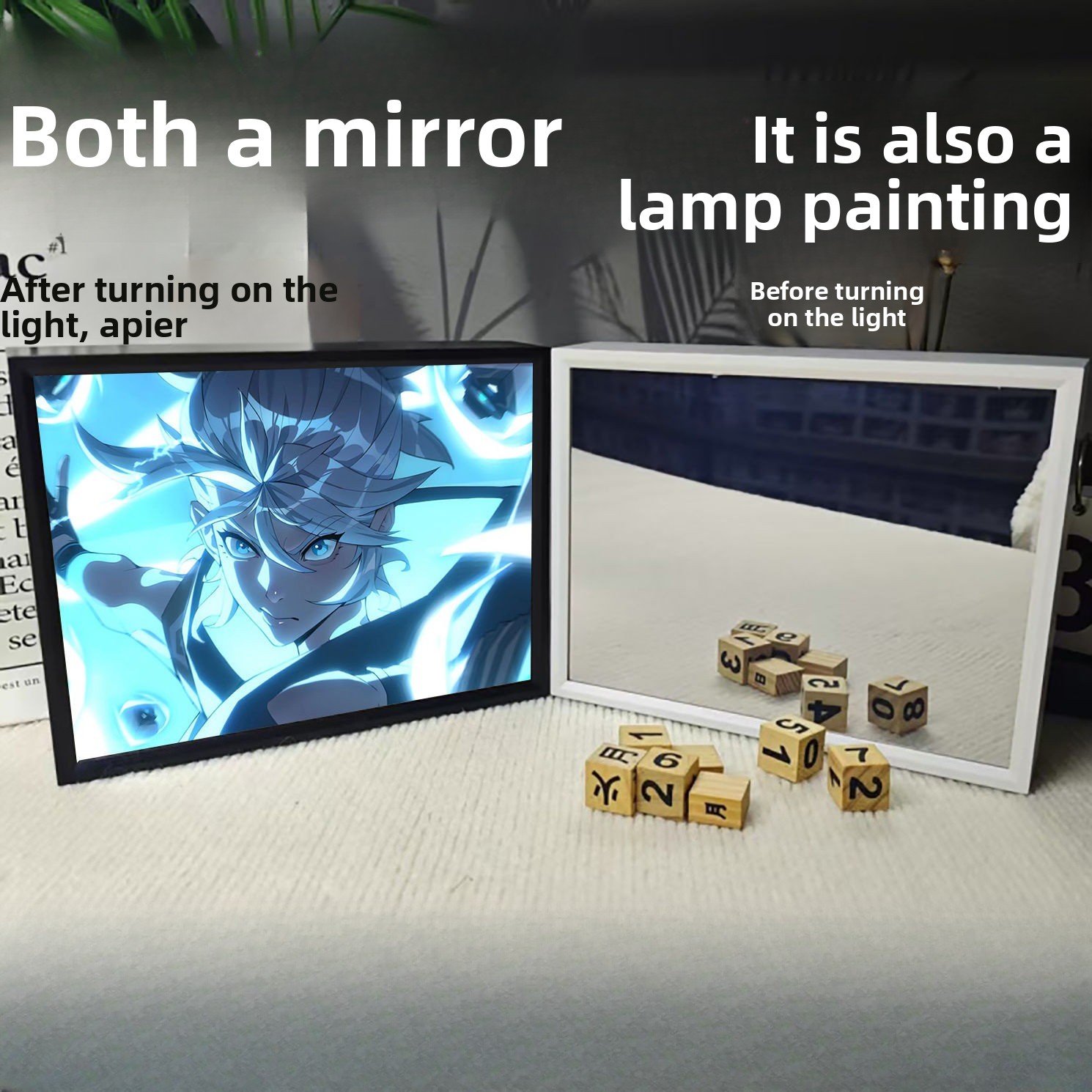 Decor Lighting Fans - Nuovo 2026: Quadro Creativo in Acrilico