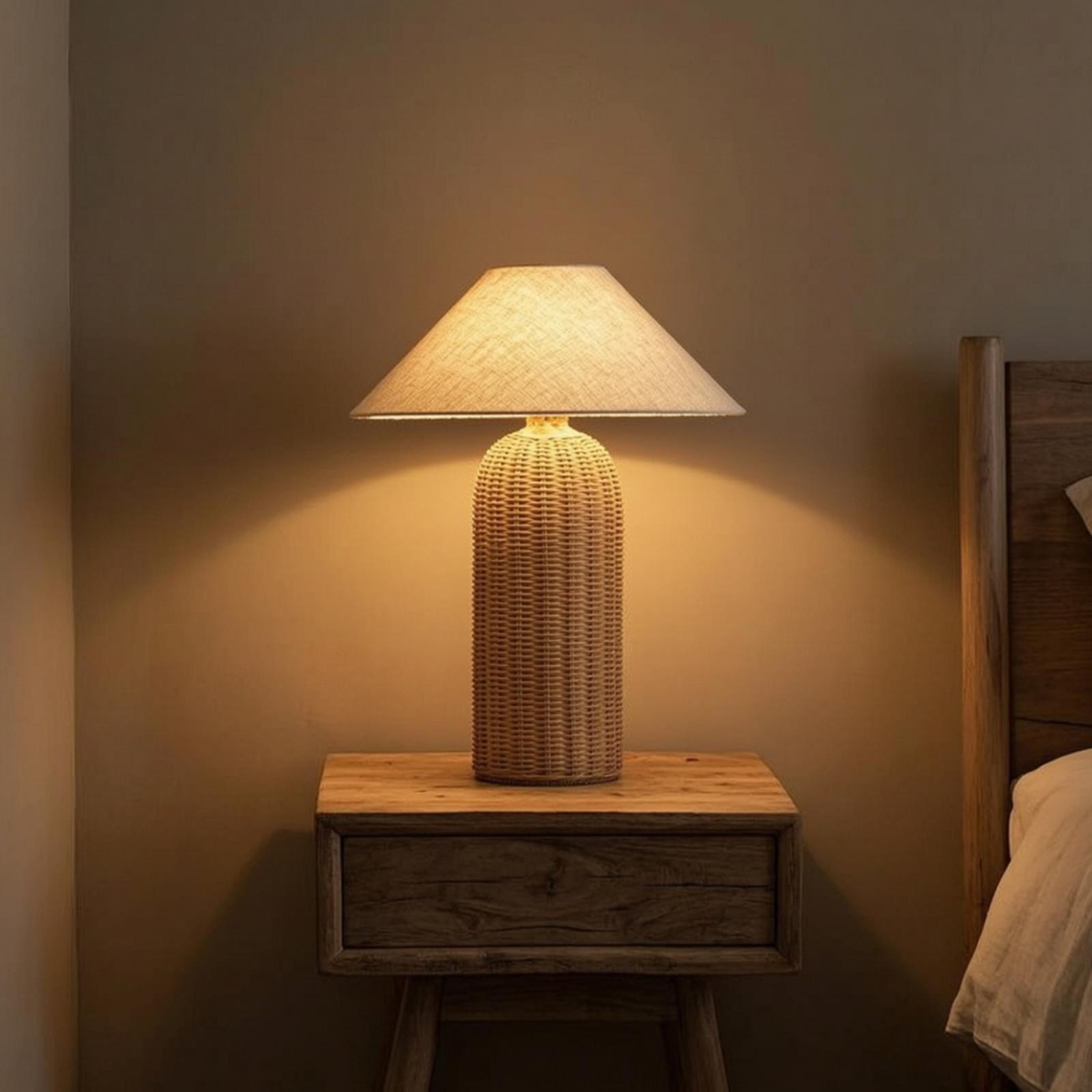 Lighting Decor For Bedroom - Lampada da Comodino con Base in