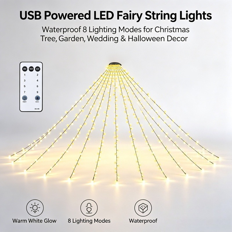 Wedding Lighting And Decor - Luci a stringa LED USB, luci