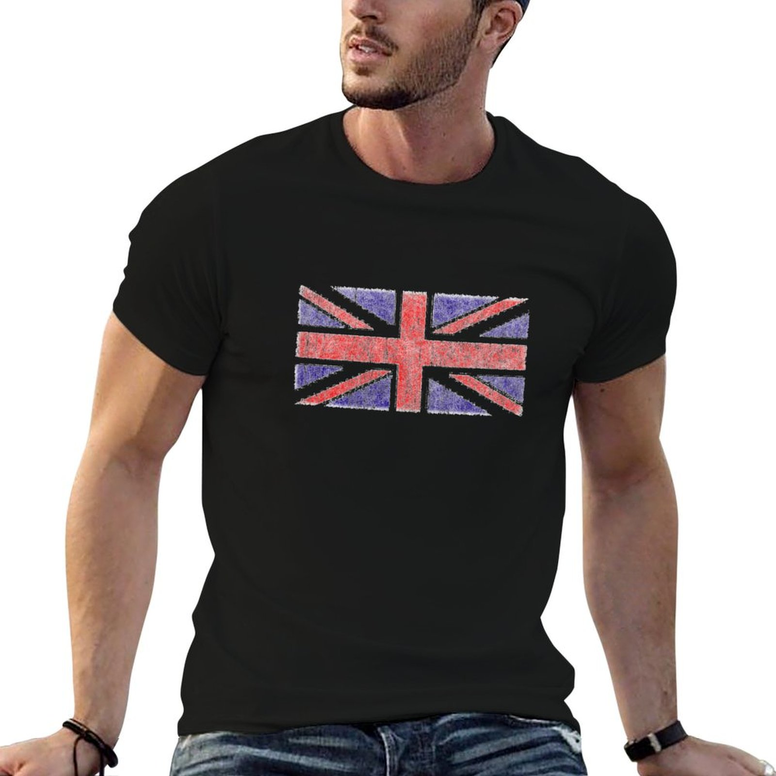 Union Lighting & Decor Reviews - T-shirt vintage con bandiera Union Jack