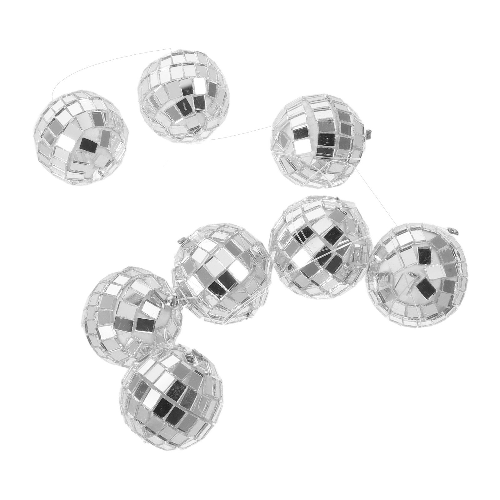 Disco Ball Mirror - 4 Pezzi Ghirlanda di Palline da