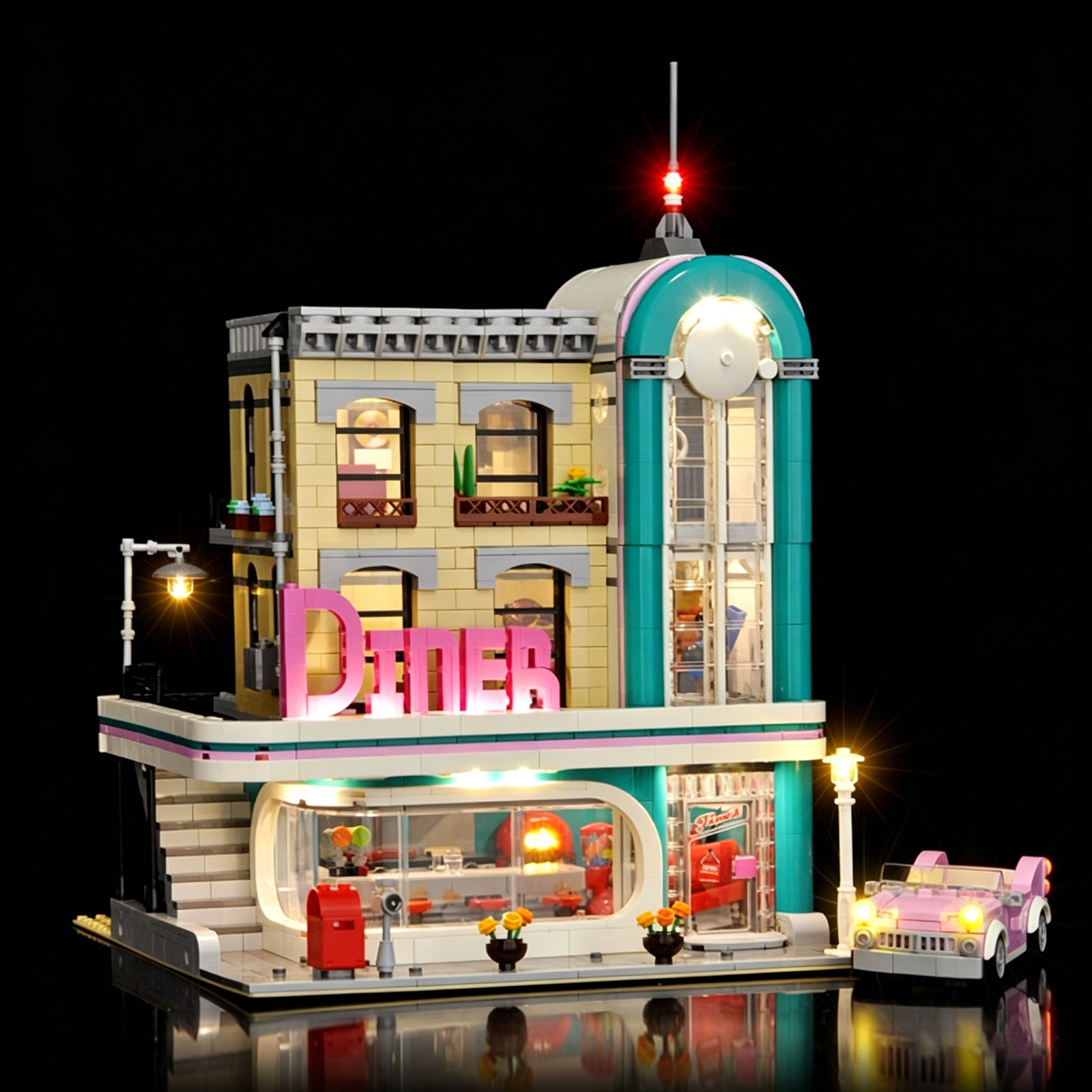 Restaurant Lighting Decoration - Kit di illuminazione a LED LYBMTWF