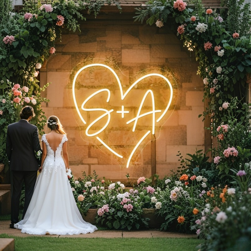 Wedding Lighting And Decor - Insegna al neon a LED con