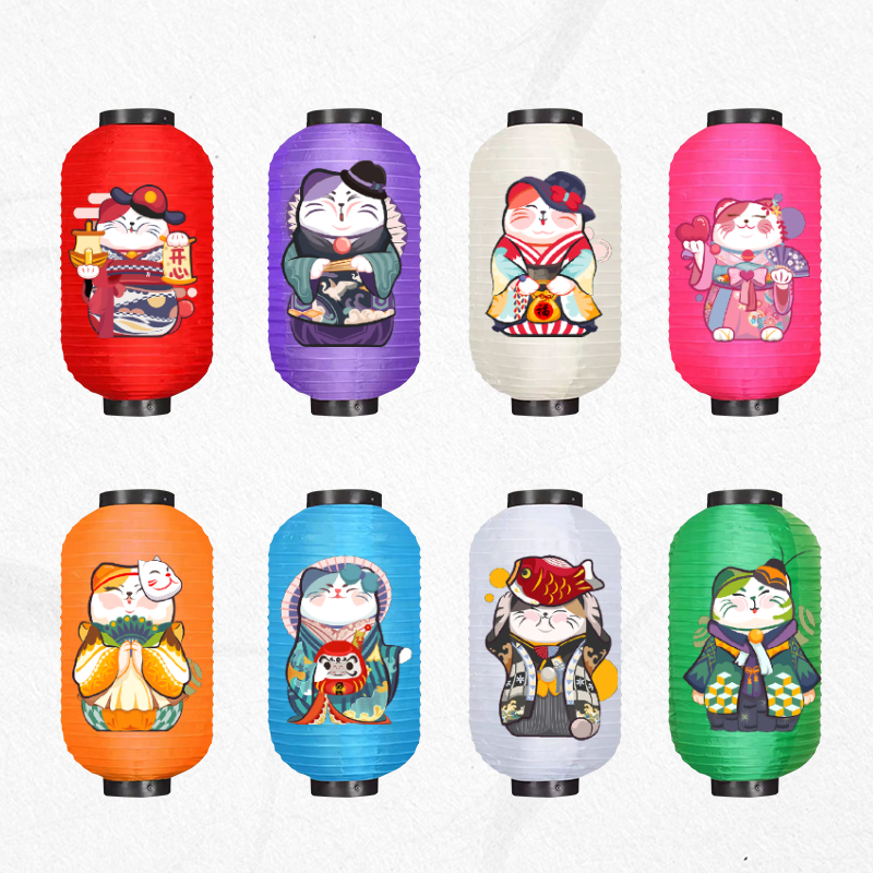 Restaurant Lighting Decoration - Lanterna Giapponese Maneki Neko Impermeabile con