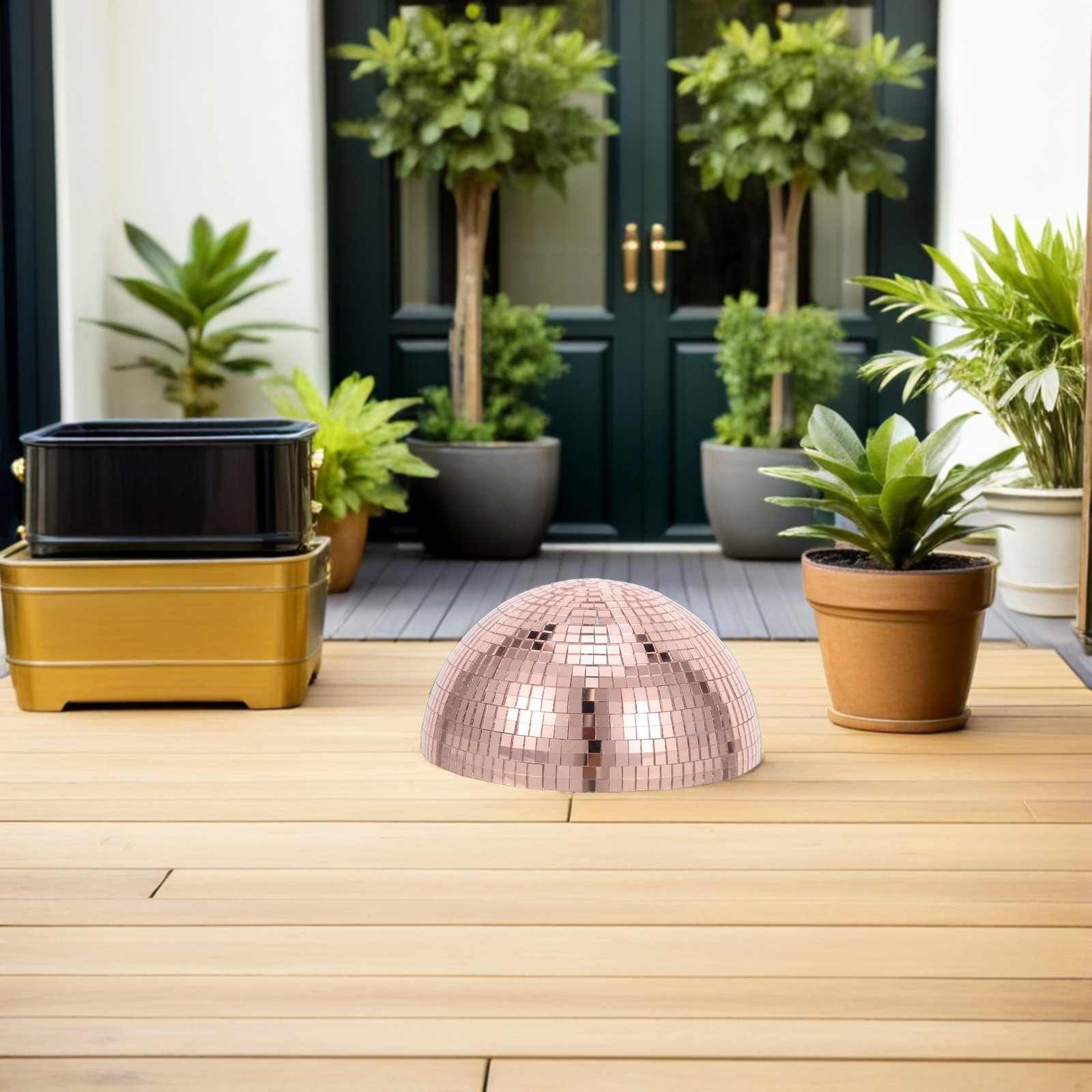 Disco Ball Mirror - Sfera a Specchio da Giardino 15