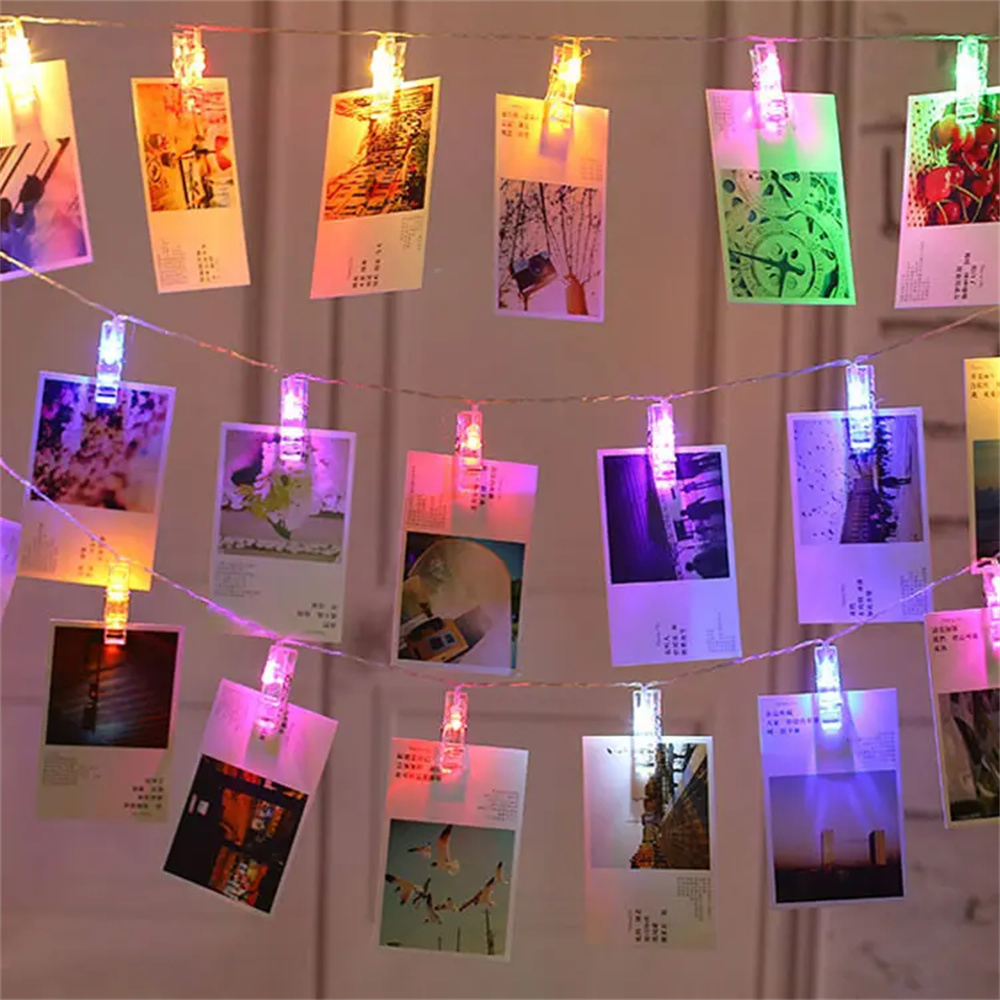 Lighting Room Decor Photo - 3M LED String Fairy Lights Clip