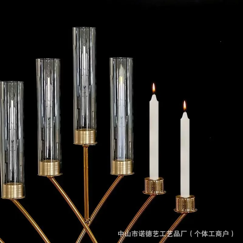 Wedding Lighting And Decor - Candelabro moderno e semplice TQH7.3, decorazione