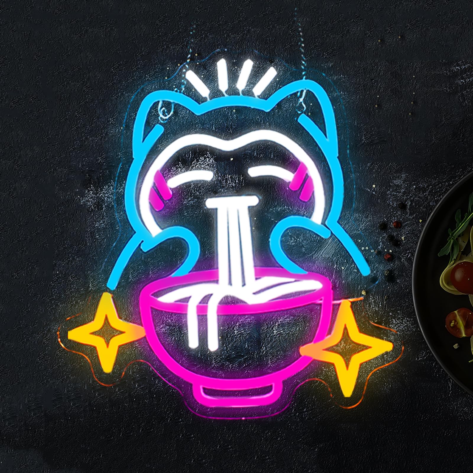 Luce al neon a LED Ramen - Ins - Restaurant Lighting Decoration recensione e prezzo