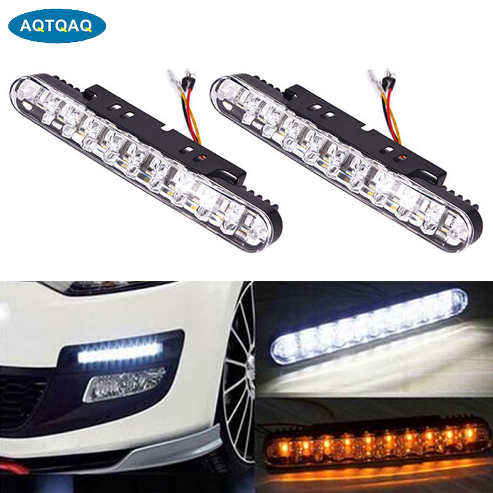 AQTQAQ 2 pz/set 12V Car 30 LED - Ambient Led Strip recensione e prezzo
