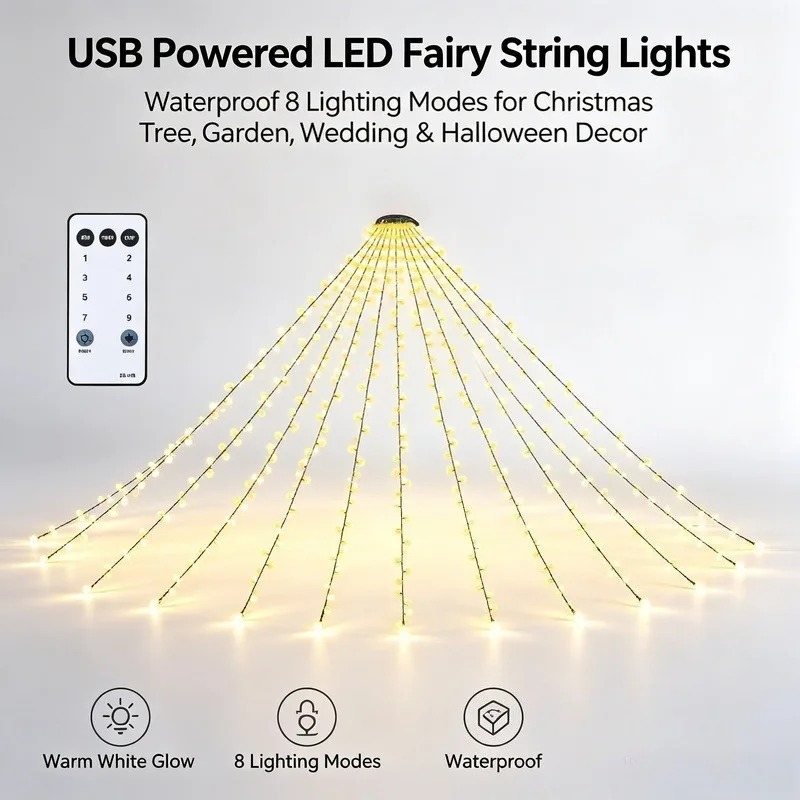 Luci a Stringa LED USB Imperme - Wedding Lighting And Decor recensione e prezzo