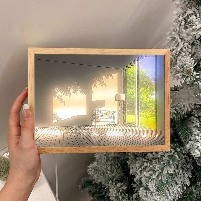 Pittura decorativa a luce LED  - Lighting Room Decor Photo recensione e prezzo