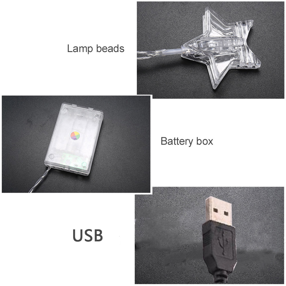 3M 10M LED Star Photo Clip Fat - Lighting Room Decor Photo recensione e prezzo