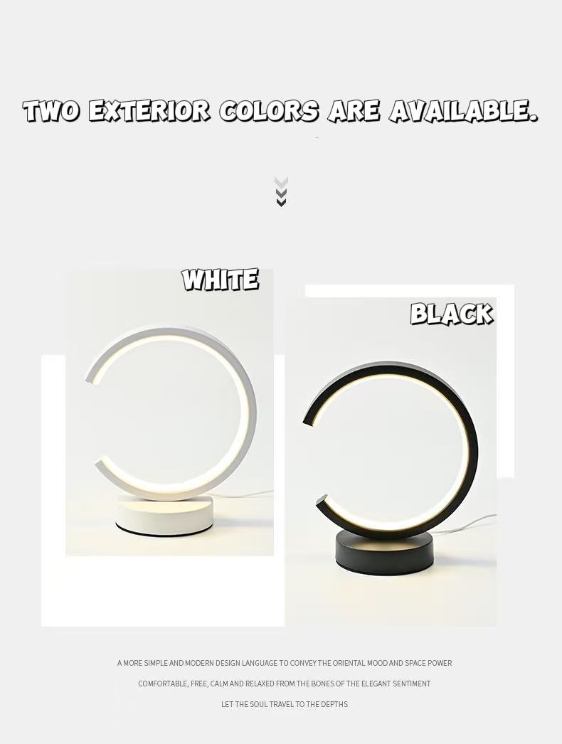 Lampada da tavolo ad anello ci - Restaurant Lighting Decoration recensione e prezzo