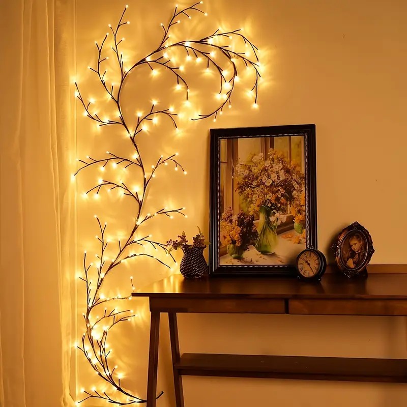 144 LED String Light Ramo di u - Wall Decor Lighting Tree recensione e prezzo
