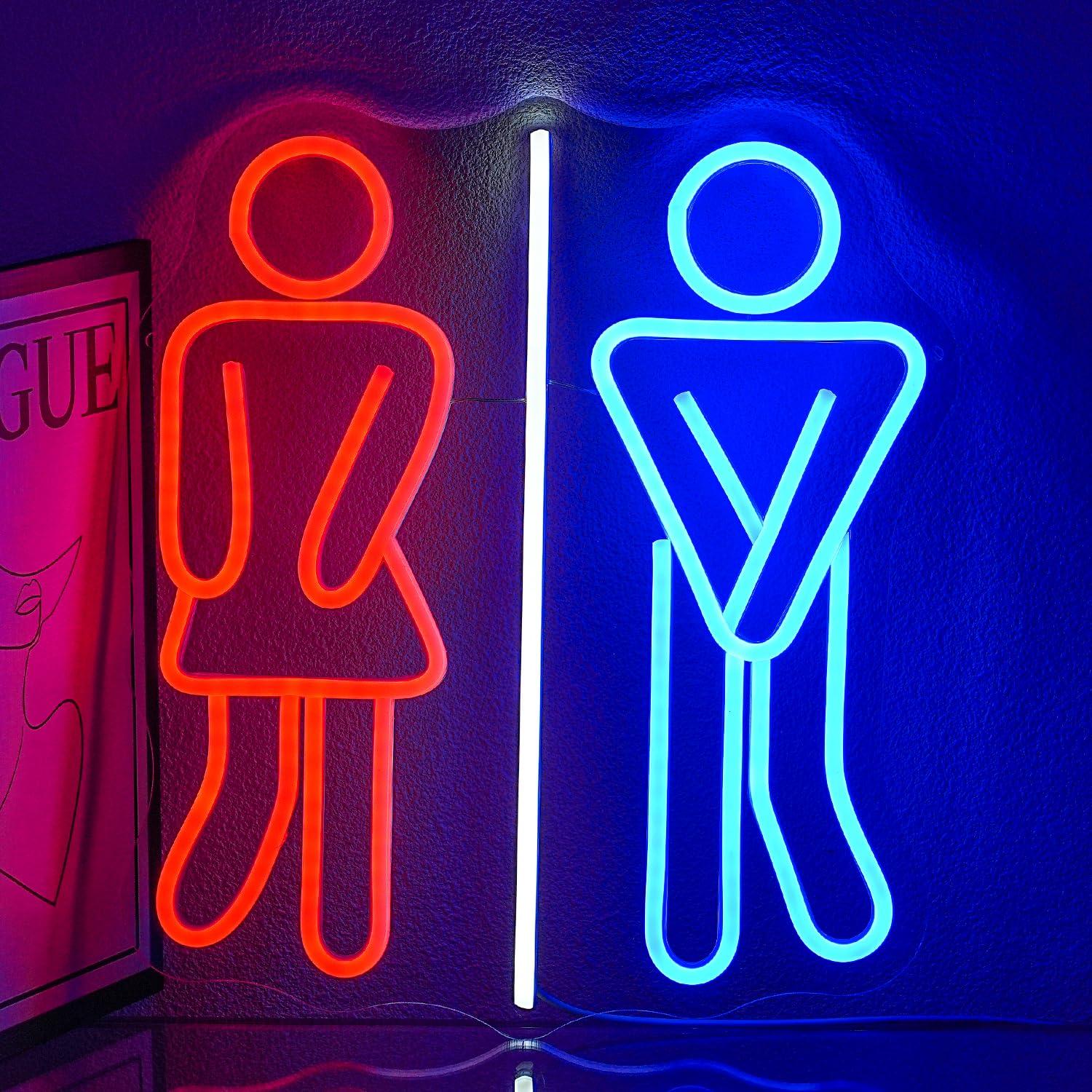 Insegne al Neon per Bagni, Luc - Office Lighting Decor recensione e prezzo