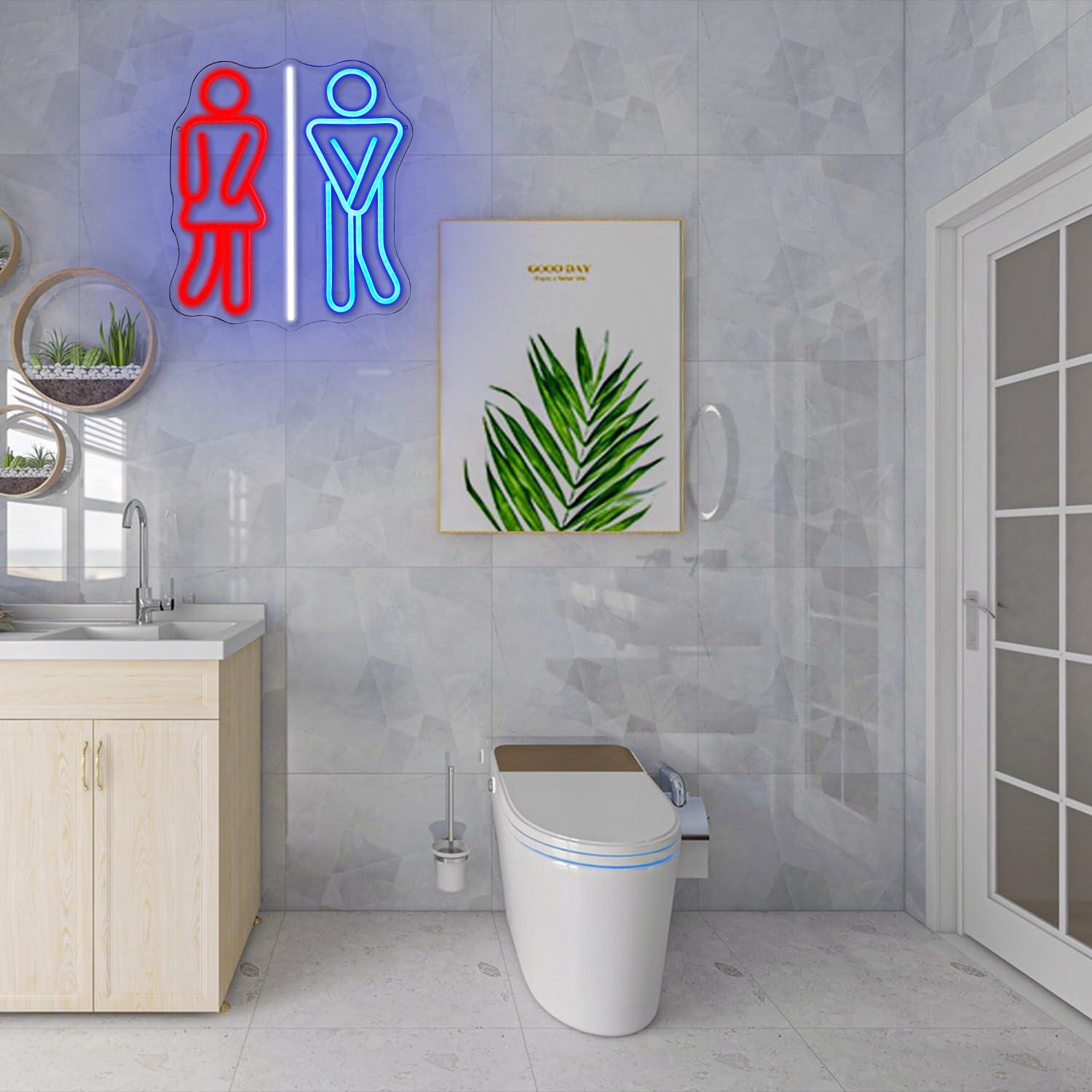 Insegne al Neon per Bagni, Luc - Office Lighting Decor recensione e prezzo