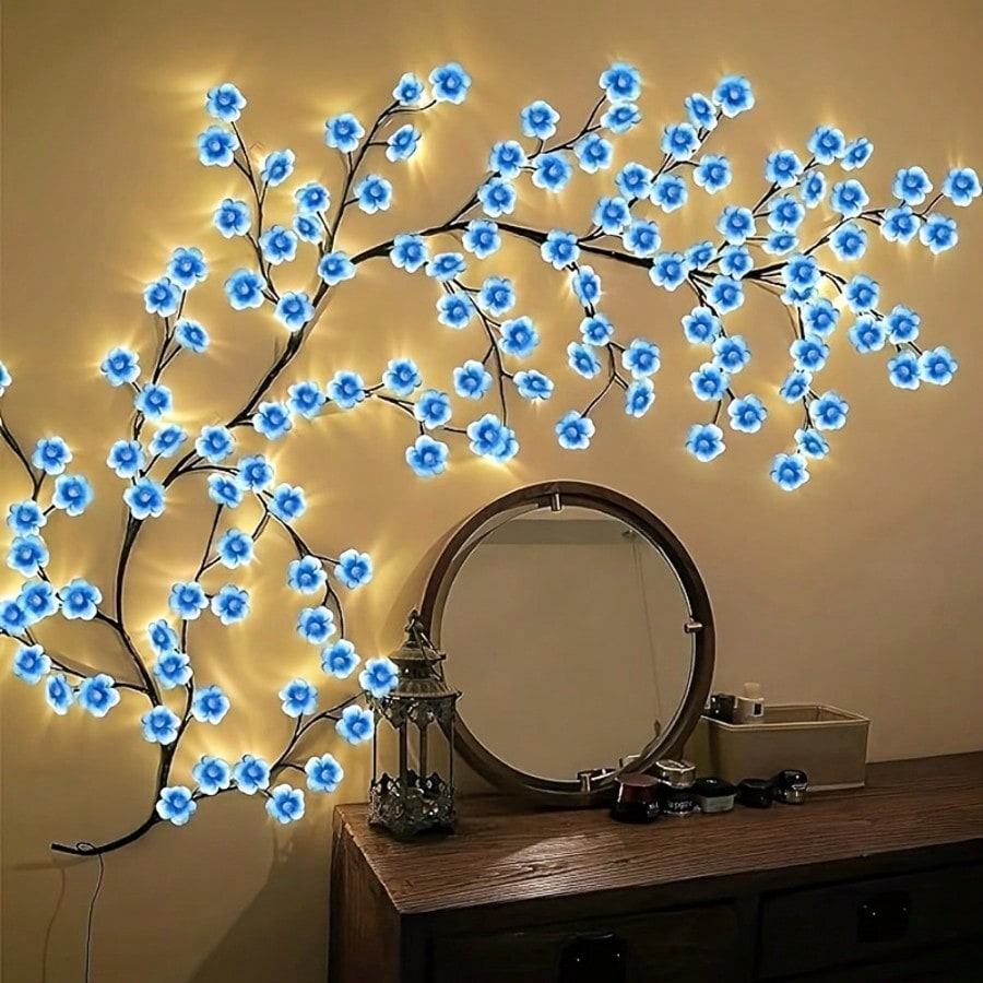 1 pezzo di luci a forma di ram - Wall Decor Lighting Tree recensione e prezzo
