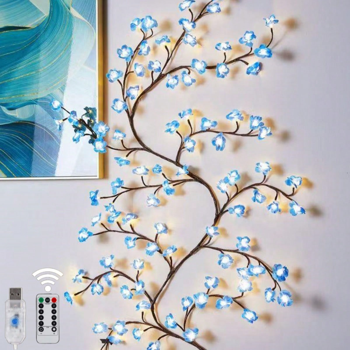 1 pezzo di luci a forma di ram - Wall Decor Lighting Tree recensione e prezzo