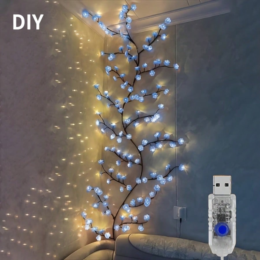 1 pezzo di luci a forma di ram - Wall Decor Lighting Tree recensione e prezzo