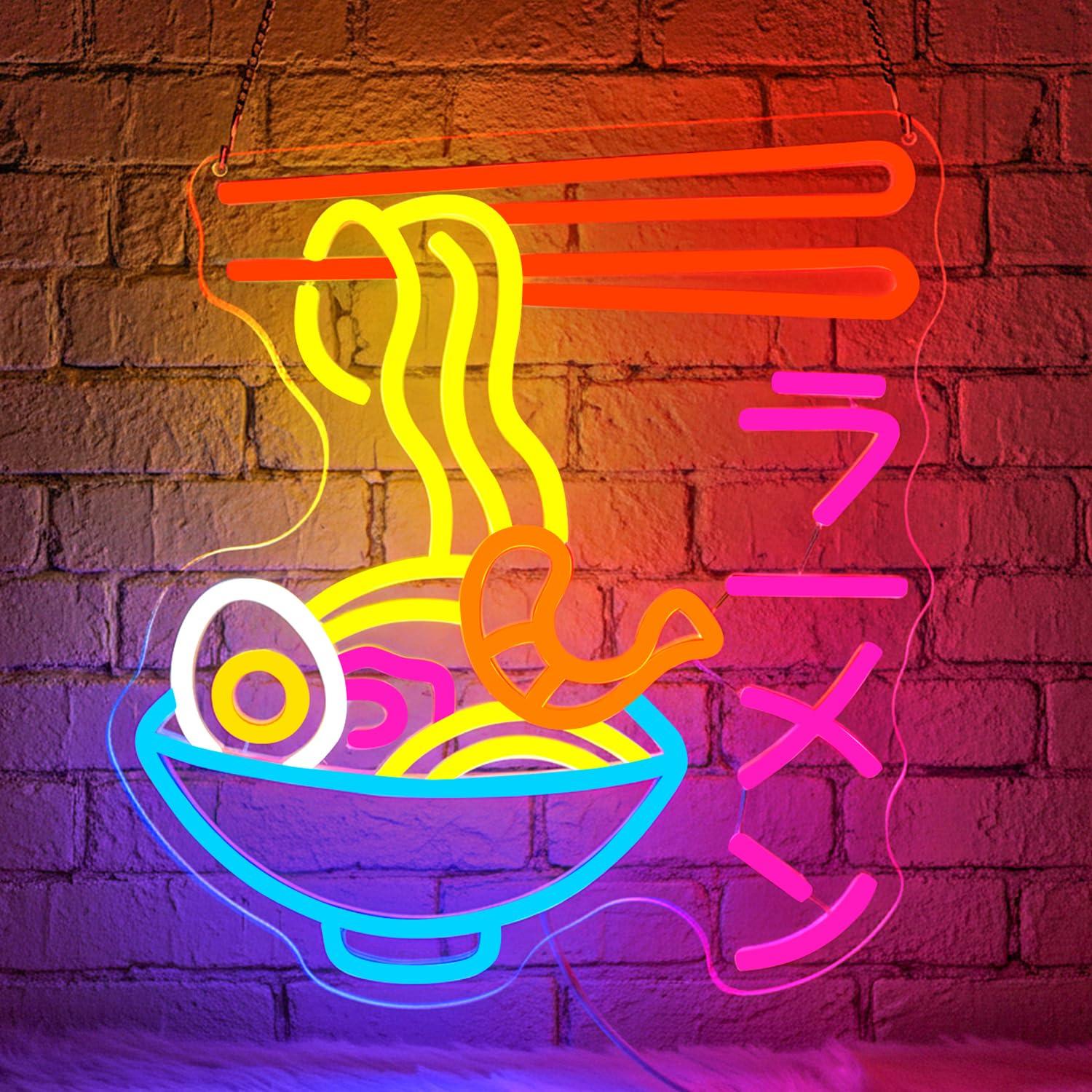 Insegna al Neon LED per Ramen, - Restaurant Lighting Decoration recensione e prezzo